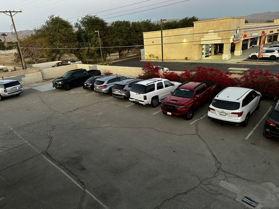 On-site parking at The Destiny Venue